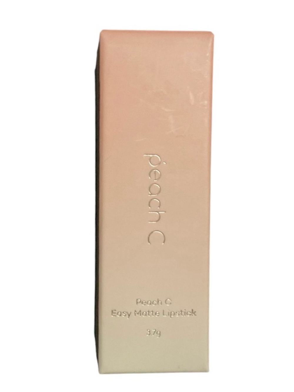 Peach C Easy Matte Lipstick 04 Tangerine Red K-Beauty NIB